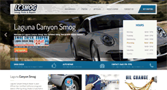 Desktop Screenshot of lcsmog.com